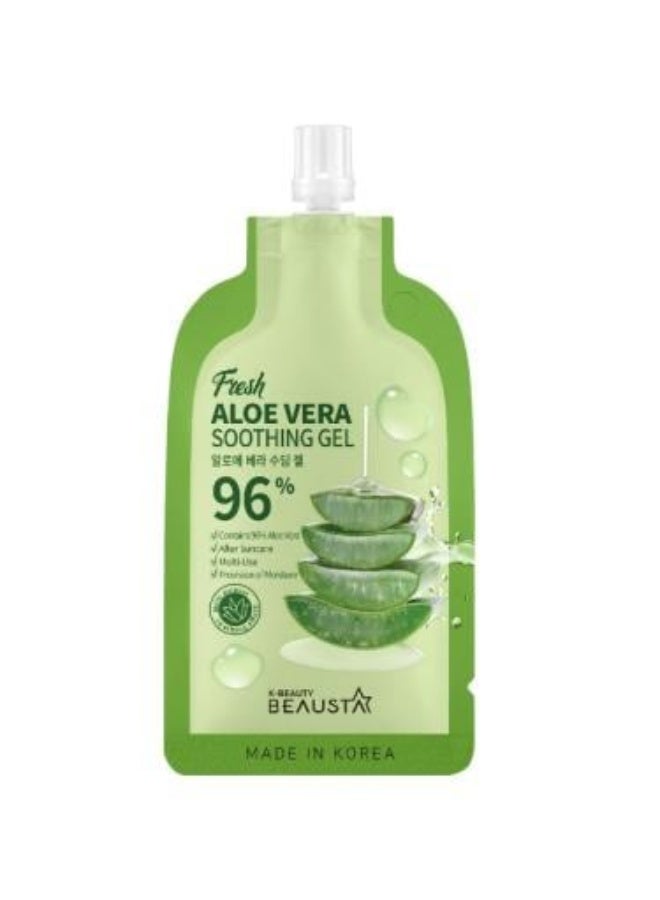 Soothing Aloe Vera Gel 96% for Skin Hydration and Calming 20ml